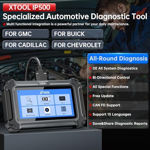 XTOOL IP500 for GM OBD2 Scanner, Full Systems Bidirectional Scan Tool