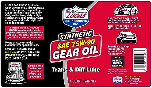 75/90 Trans&Diff Lube
