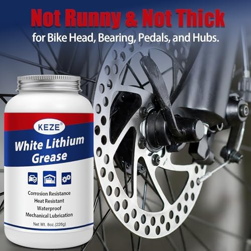 Keze White Lithium Grease Tube Car Door Grease Multi-Purpose Lubricant