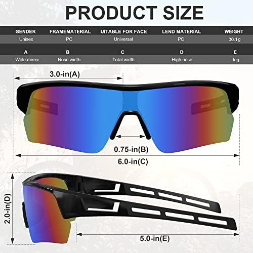 Tinted Safety Glasses for Men, ANSI Z87.1& UV Eye Protection Glasses
