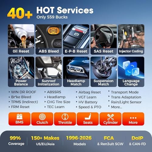 Autel Scanner MaxiCOM MK900: 2026 Updated as MK900BT MK900-BT MX900 Bidirectional Diagnostic Tool, 8in Up of MK808S MK808BT Pro MX808S 808Z, 3K+ Active Tests, 40+ Service, CAN-FD&DOIP, All System, FCA