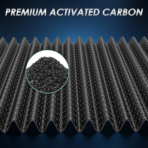 MERV 13 Cabin Air Filter with Activated Carbon, CF11920 Replacement for Ford Escape, Focus, Transit Connect, C-Max, GT, Lincoln MKC.