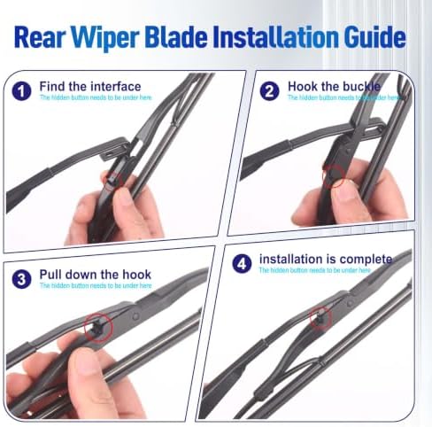AJK 13 Inch Rear Wiper blade for GMC Terrain 2010-2017
