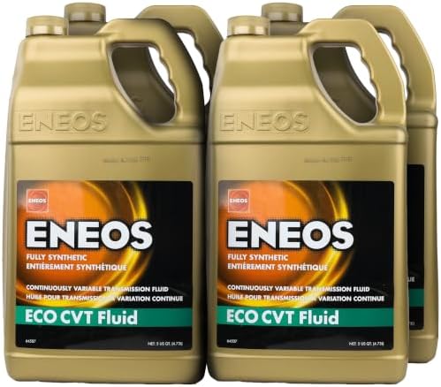ENEOS ECO CVT Fully Synthetic Transmission Fluid, 4x5 Qt