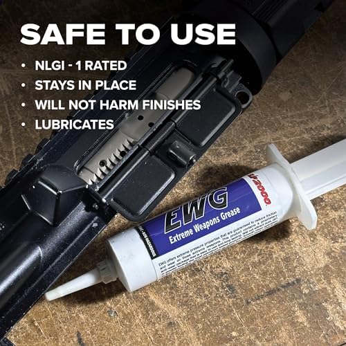 Slip2000 Extreme Weapons Grease Syringe (EWG), 1 Fluid Ounce / 30 Milliliters, (60339-D)