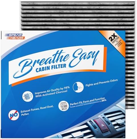 Spearhead Odor Defense Breathe Easy AC & Heater Cabin Air Filter (BE-820)