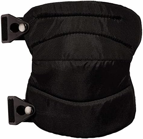 Ergodyne ProFlex 230 Soft Cap Knee Pads, Buckle Closure, Black