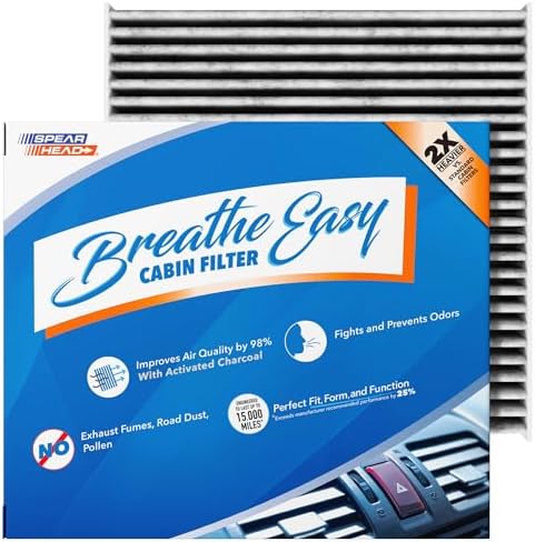 Spearhead Odor Defense Breathe Easy AC & Heater Cabin Air Filter (BE-924)
