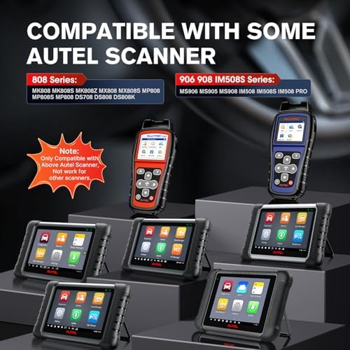 Autel Original OBD2 Main Test Cable, 16 Pin OBDII Diagnostic Test Cable