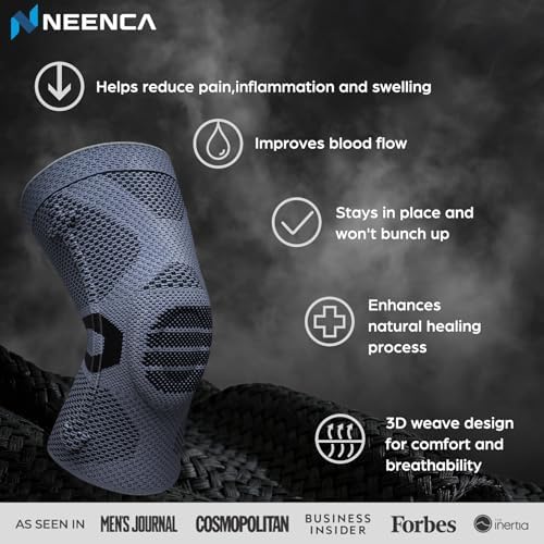 NEENCA Professional Knee Brace, Medical Knee Support for Women & Men Relief