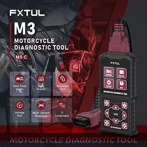 M3-C Motorcycle Diagnostic Tool for Suzuki Vespa Euro 5