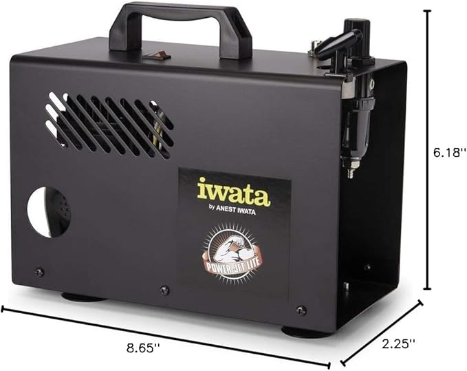 Iwata-Medea Studio Series Power Jet Lite Double Piston Air Compressor