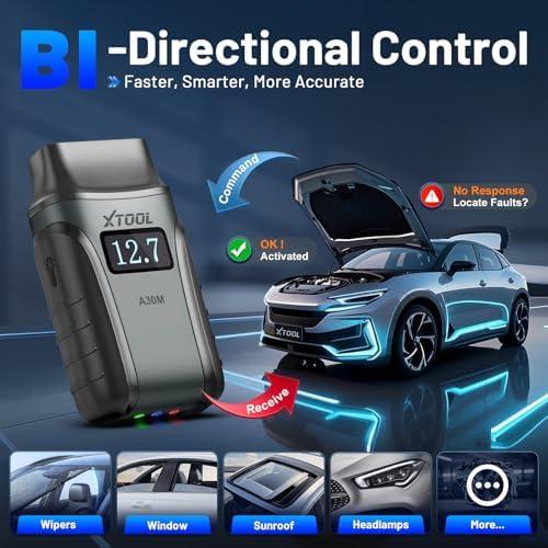 XTOOL A30M V2.0 OBD2 Scanner Diagnostic Tool, 26 Resets, All System