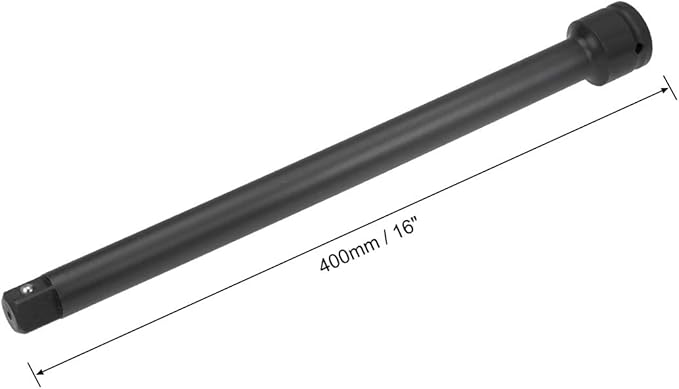 uxcell 3/4" Drive by 16" Impact Extension Bar for Use with Air Impact Wrenches, Breaker Bars, Ratchets, CR-MO Steel