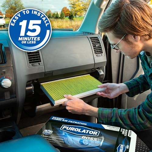 Purolator PBC36154 PurolatorBOSS Premium Cabin Air Filter with Activated Carbon Compatible with Select Chevrolet, Buick, Cadillac