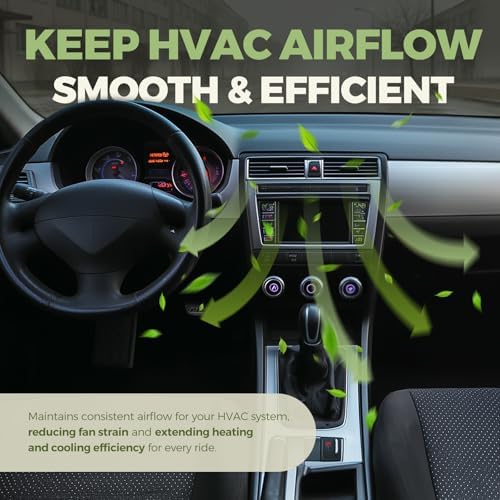SHOWLAI Activated Carbon Cabin Air Filter Replacement for CF11643　Fits Audi A3, Q3, S3, TT Quattro, and Volkswagen Atlas, GTI, Golf, Jetta, Tiguan 4-Layer Filtration Helps Reduce Odors OEM Fit