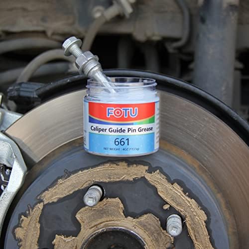 FOTU 661 Brake Caliper Guide Pin Grease,High Temp Silicone for Slider Pins