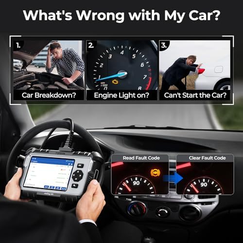 TOPDON AD500 Car Diagnostic Scanner, Engine ABS SRS Transmission Scan Tool