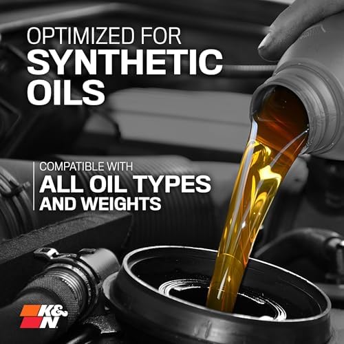 K&N Oil Filter: 20,000 Mile Engine Protection, High Efficiency, HP-7051