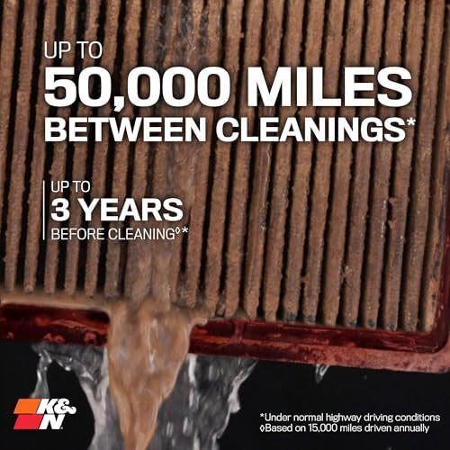 K&N Dryflow Lifetime Engine Air Filter: High Performance, Dry Synthetic, Washable, Premium, Replacement Filter: Compatible with 2015-2019 Chevy/GMC Colorado and Canyon, SA-5030