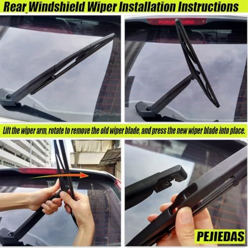 12-inch Rear Windshield Wiper Blade, Replacement for GMC Yukon 2021 2022 2023 2024,Cadillac Escalade 2021 2022 2023 2024 OE Style