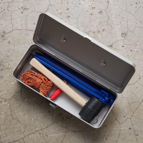 TRUSCO T-320SV Trunk Tool Box, 133.0 x 5.4 x 3.8 x 3.8 inches (333 x 137 x 96.5 cm), Silver