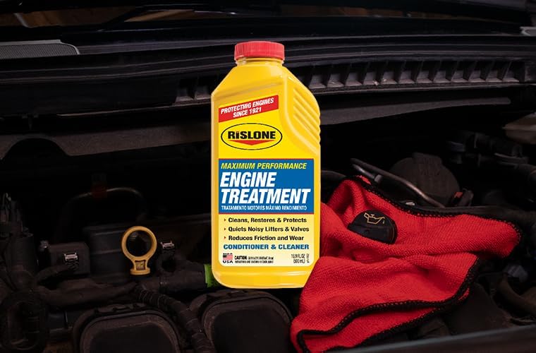 Rislone 4102 Xtreme LUBE® Maximum Performance Engine Treatment, 16.9 oz, 5-Pack