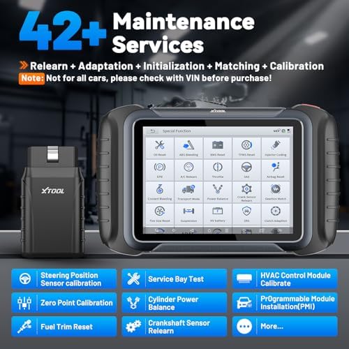 XTOOL D8W Wireless Bidirectional Scan Tool, OBD2 Scanner with Topology
