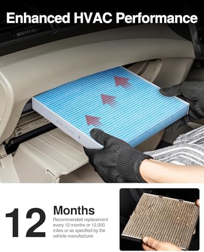 Puroma 2 Cabin Air Filter Multi-Layer for CP157 CF12157 Lexus Toyota Subaru
