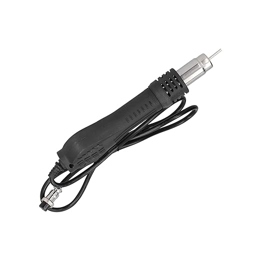 Hot Air Gun Handle, Mini Heat Gun Handle for Soldering Desoldering8-Hole 4-Core Replacement Tool for Professional Welding Repair