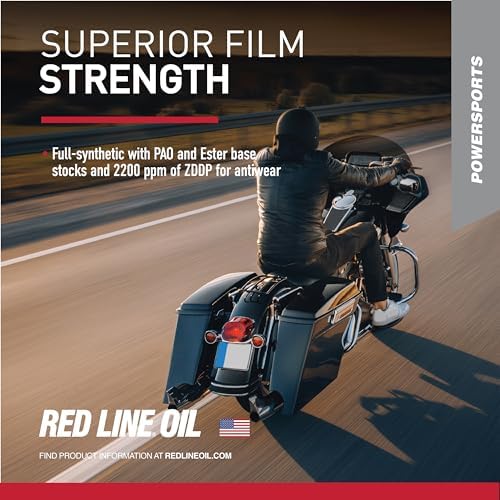Red Line 42504 20W50 Motorcycle Oil Synthetic - Quart