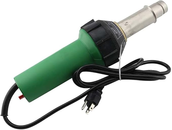 1600W Plastic Welder Hot Air Gun Torch Welding Heat Gun Handhold Rod with Speed Nozzles Pistol Hot Gas Pistol