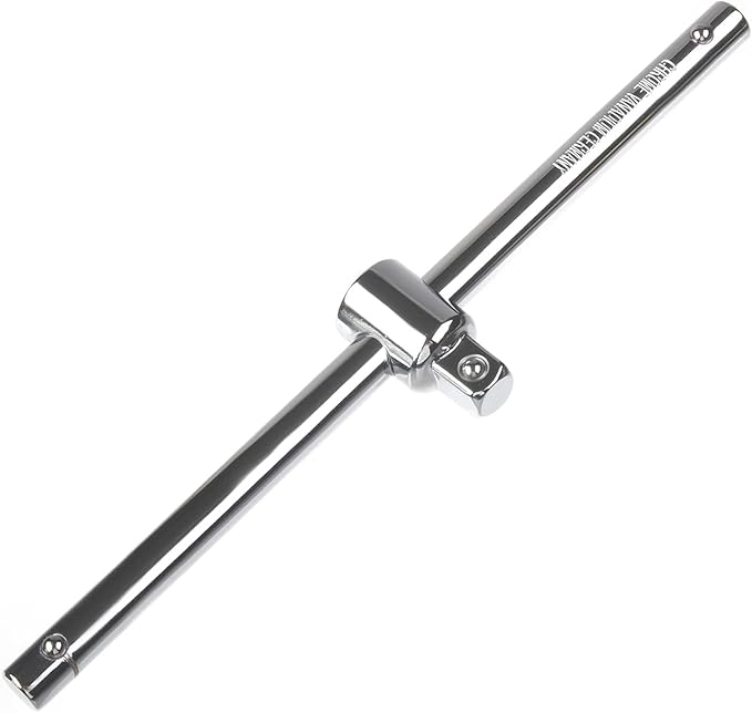 Utoolmart 1/2 Inch Drive Sliding Wrench Breaker Bar Adjustable T-Handle Socket Hand Tool 1Pcs