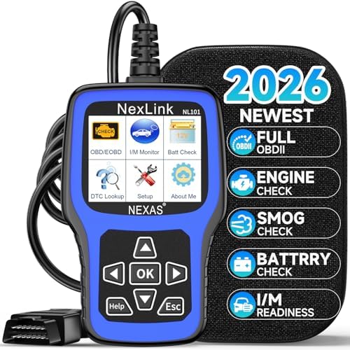 NEXAS NL101 OBD2 Scanner with Battery Tester for All US Vehicles Since 1996