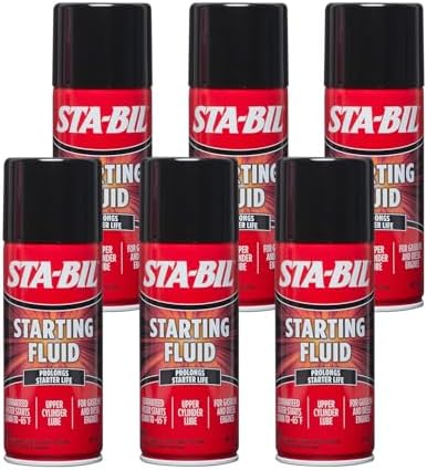 STA-BIL Starting Fluid, 11 oz, 6-Pack