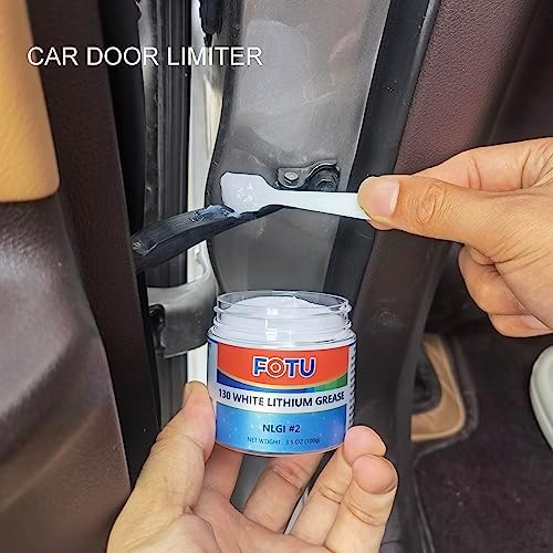FOTU 130 2‑Pack White Lithium Grease, Multi‑Purpose Metal Parts Lubricant