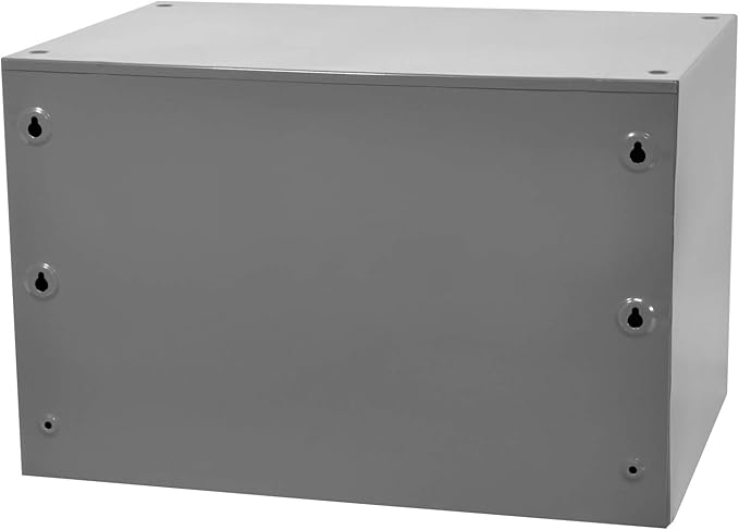 Akro-Mils Steel Garage Storage Cabinet, Small Parts Organizer Metal Cabinet for Hardware, Nails, Screws, Bolts, Nuts, and More, 17" W x 11" D x 11" H, 15-Drawer, Gray Cabinet/Gray Drawers (19715)