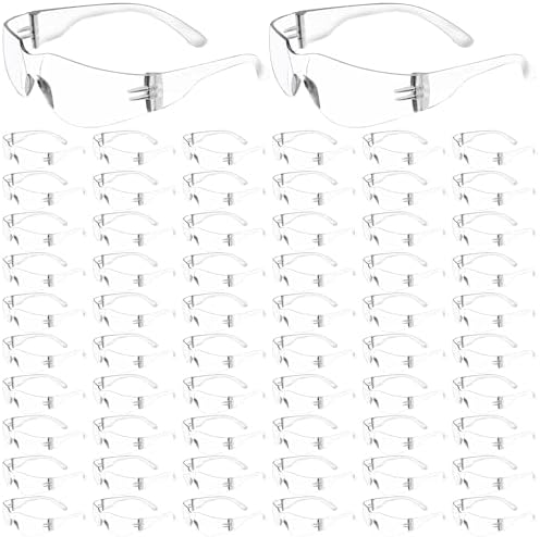 50 PCS Safety Glasses for Men Women, ANSI Z87.1 Eye Protection Glasses