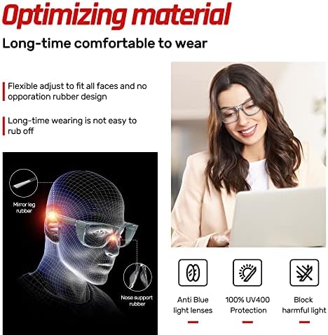 Safety Glasses Anti-Fog Goggles Protective Eyewear Anti Blue Light Protection Glasses For Women And Men