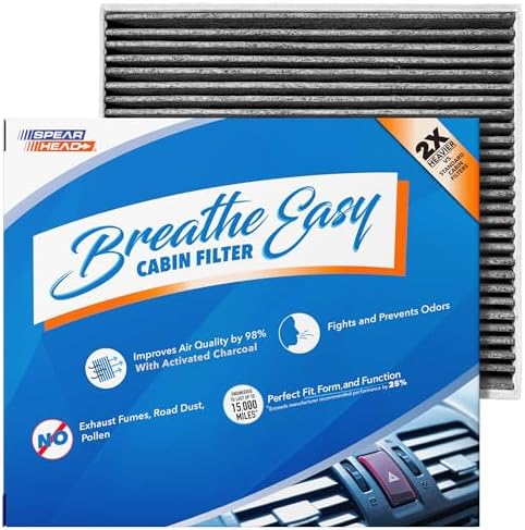Spearhead Odor Defense Breathe Easy AC & Heater Cabin Air Filter (BE-809)