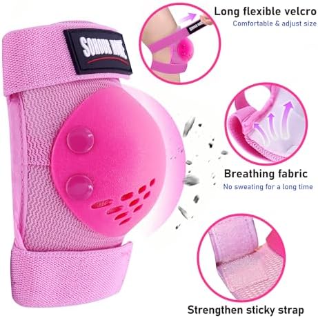 Kids Protective Gear Knee Pads Elbow Pads & Wrist Guards for Roller Skating