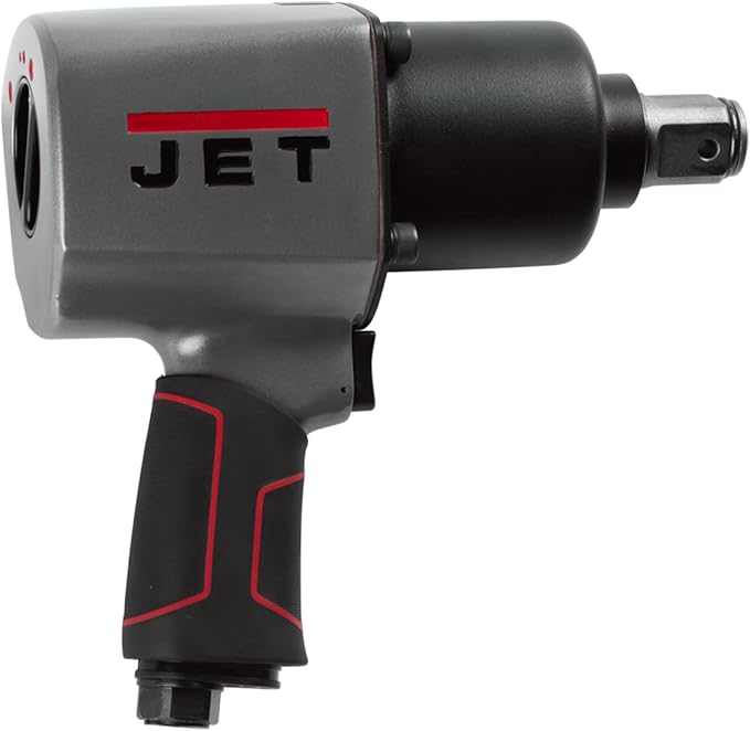 JET 1-Inch Pistol Grip Aluminum Impact Wrench, 1500 ft-lbs, 5500 RPM (Model JAT-108)