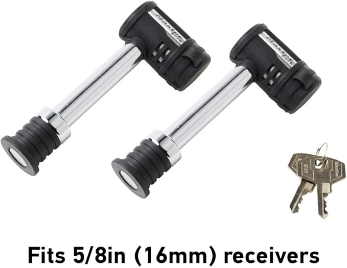 Master Lock 1479TAT 1 Pack Receiver Lock, 2 Pack