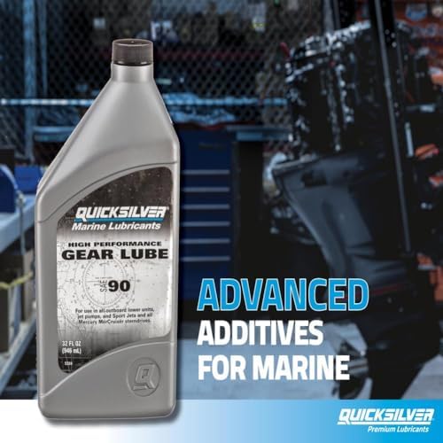 Quicksilver SAE 90 High Performance Gear Lube Tube, 8 oz