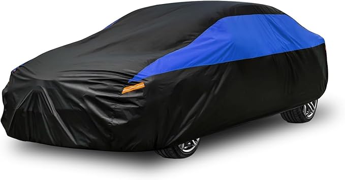 Ford Car Cover Custom Fit Ford Thunderbird Waterproof All Weather, Lightweight Full Exterior Cover for Automobiles Outdoor Sun UV Rain Dust Snow Wind Protection.