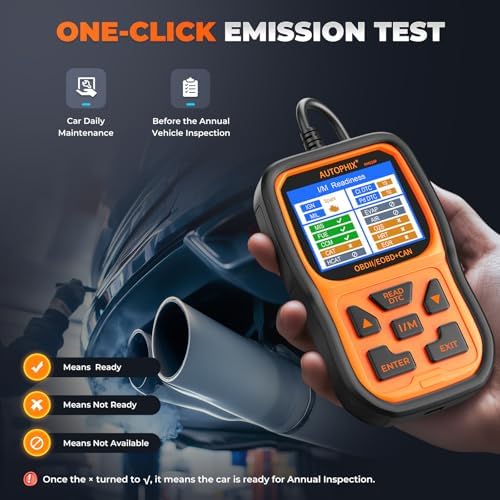 AUTOPHIX OM126P OBD2 Scanner, Check Engine Light Code Reader for OBD2 Cars
