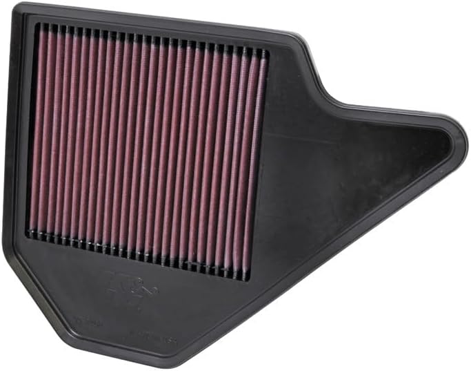 K&N High-Flow Original Lifetime Engine Air Filter: Washable, 33-2462
