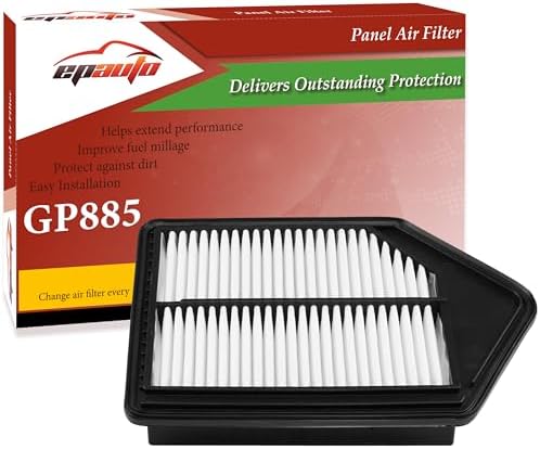 EPAuto GP885 (CA10885) Engine Air Filter Replacement for Honda