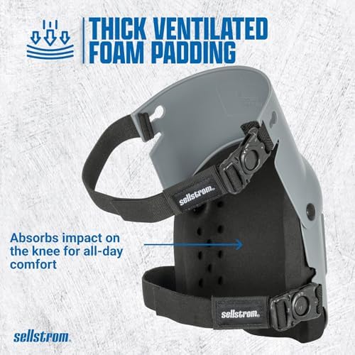 Sellstrom KneePro Professional Construction Kneepads for Work - Men & Women