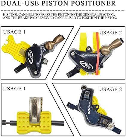 CYCOBYCO Brake Bleed Kit for SRAM AVID Hays Formula with 60ml DOT Oil Fluid